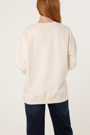 Polka Dot Weekend Sweatshirt