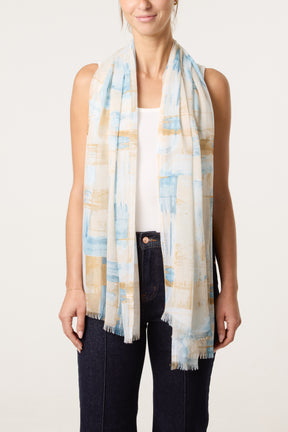 Marble Print Scarf