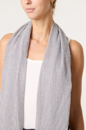 Pinstripe Pattern Scarf