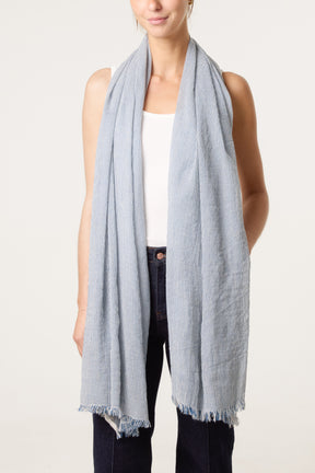 Pinstripe Pattern Scarf