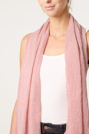 Pinstripe Pattern Scarf