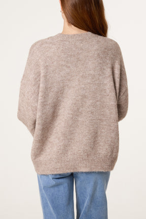 Soho New York Leopard Knit Jumper