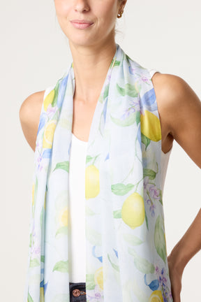 Lemon Print Scarf