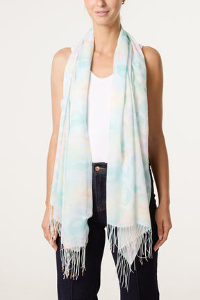 Colourful Animal Print Scarf