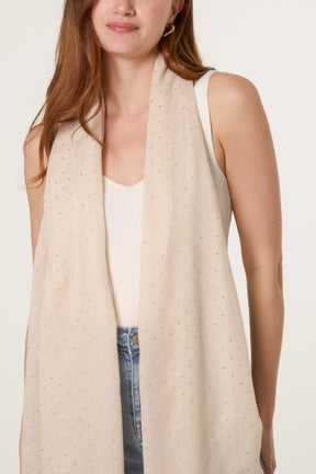 Embellished Light Scarf
