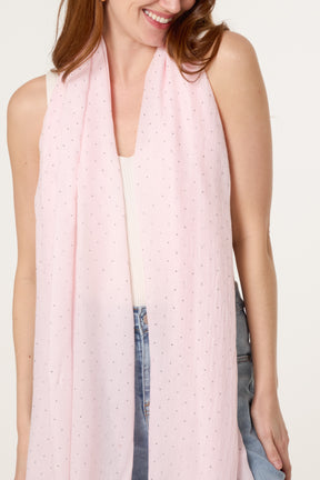 Embellished Light Scarf