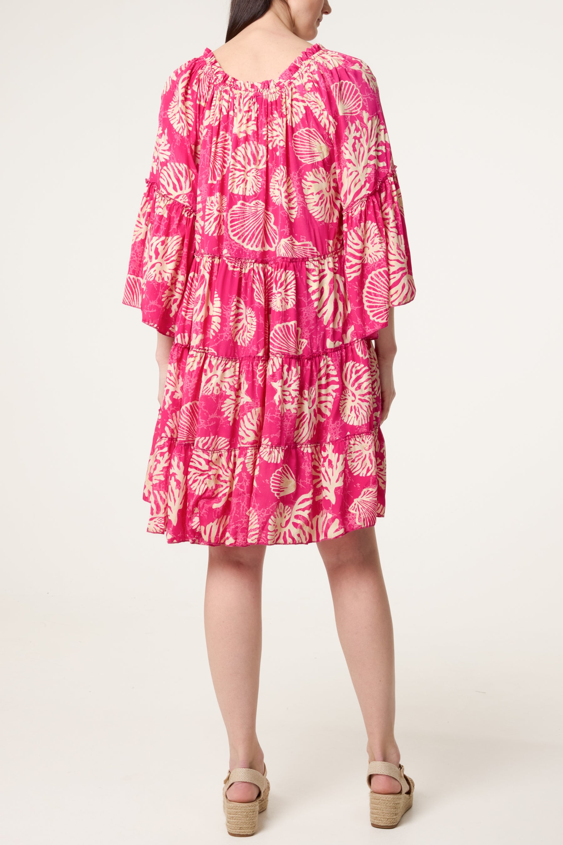 Off Shoulder Seashells Dress