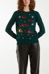 All The Jingle Ladies Festive Jumper