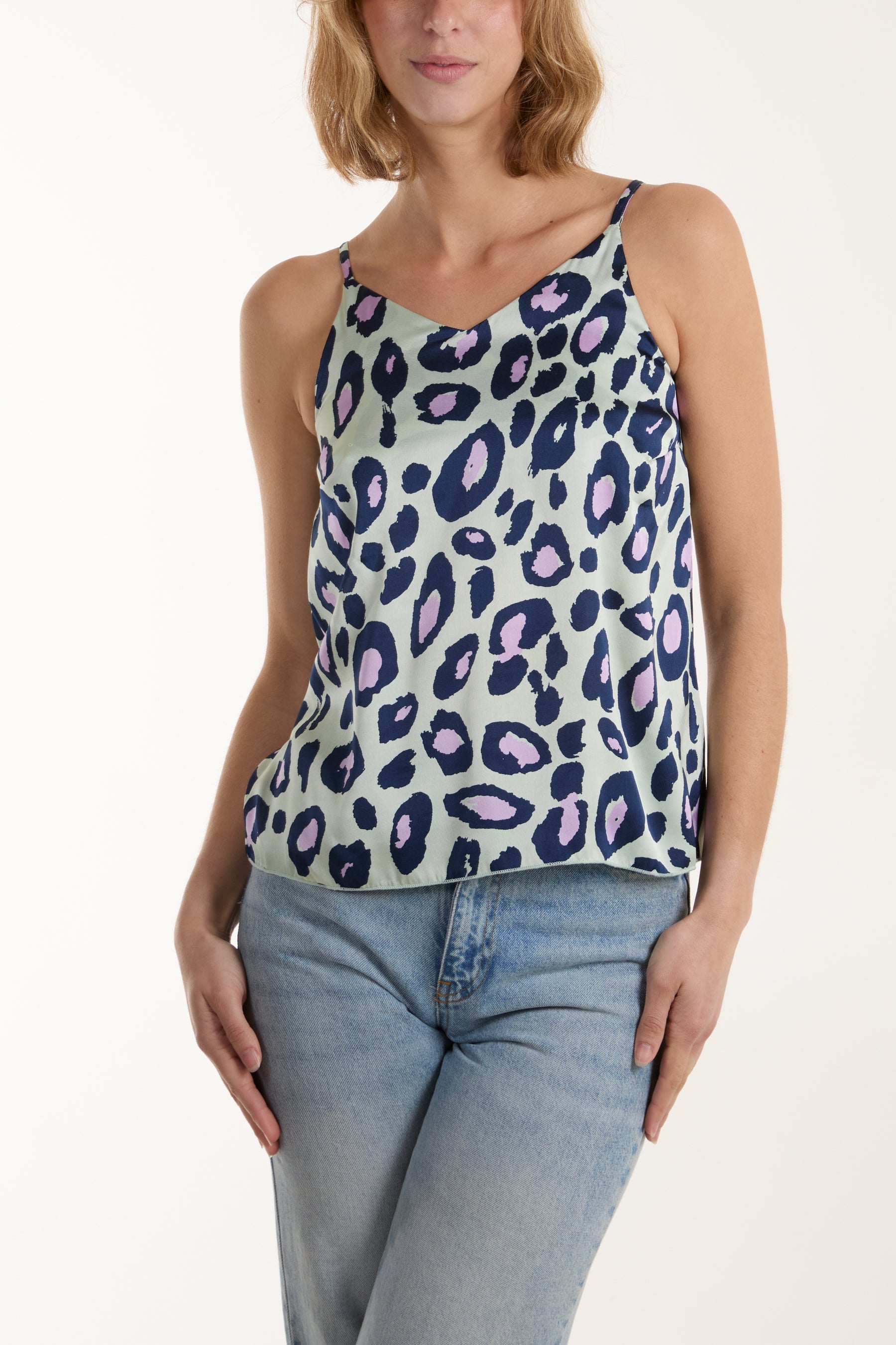 Leopard Print Cami Top