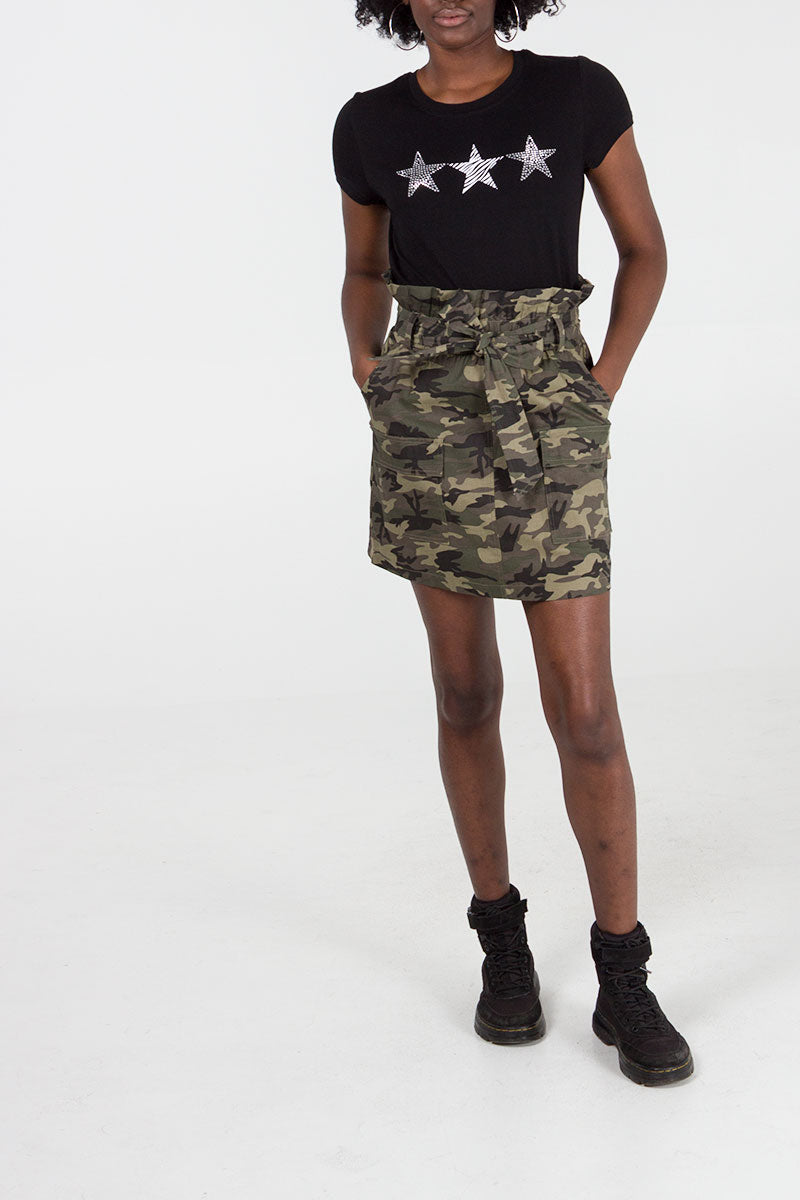 Camo Mini Skirt