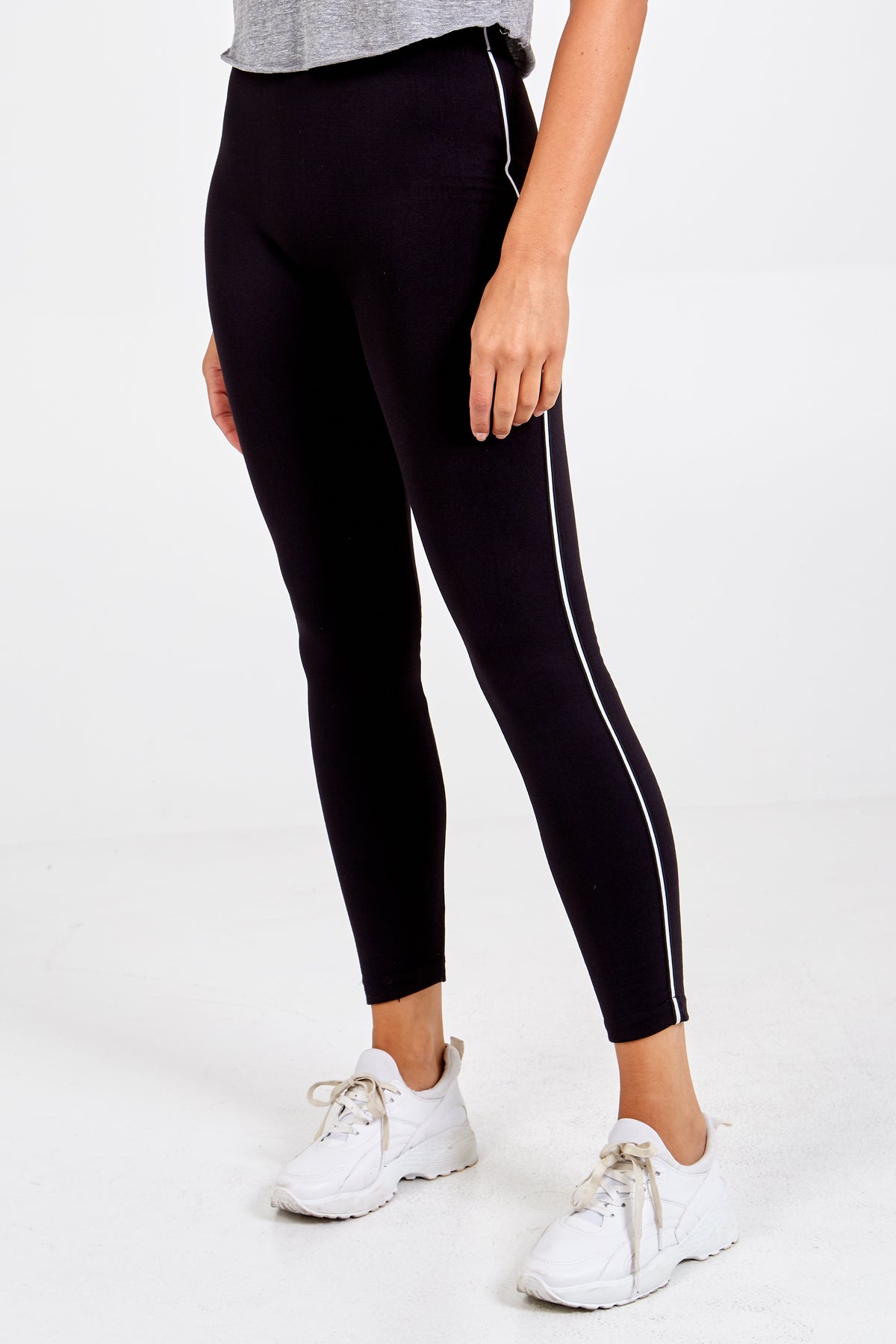 Basic Single Stripe Leggings