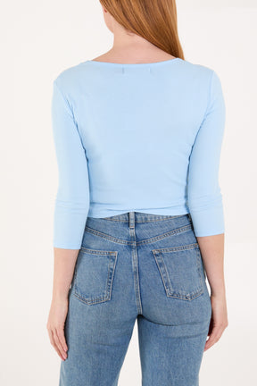 Cropped Ribbed Zip Jumper