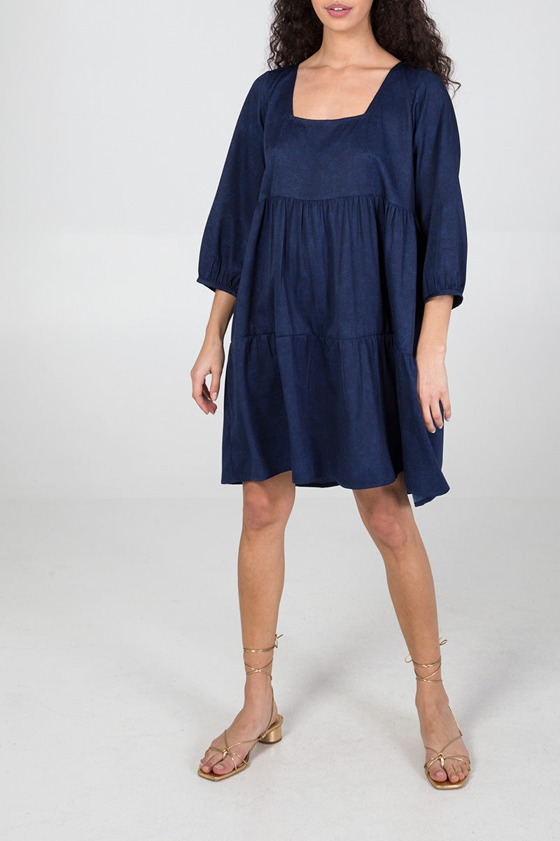 Tiered Smock Dress