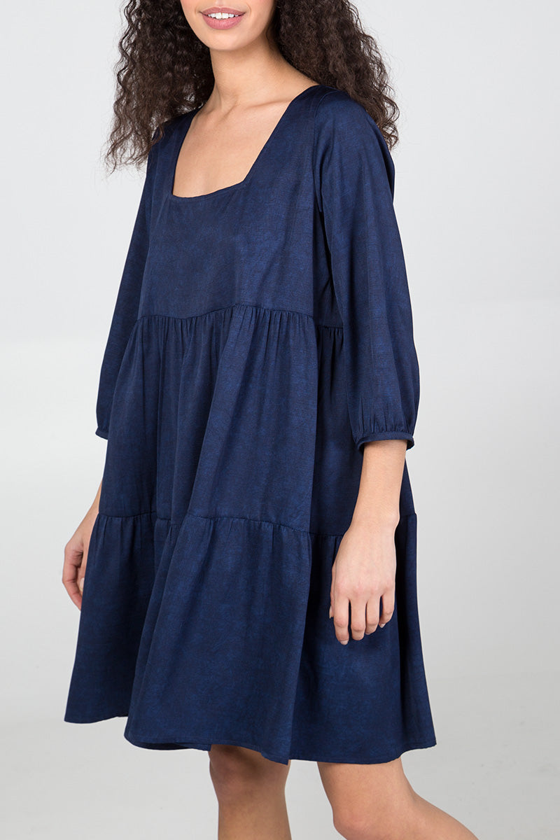 Tiered Smock Dress