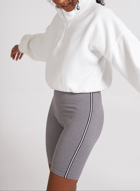 Side Stripe Detail Cycling Shorts