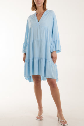 Flare Smock Dress