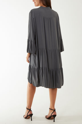 Flare Smock Dress