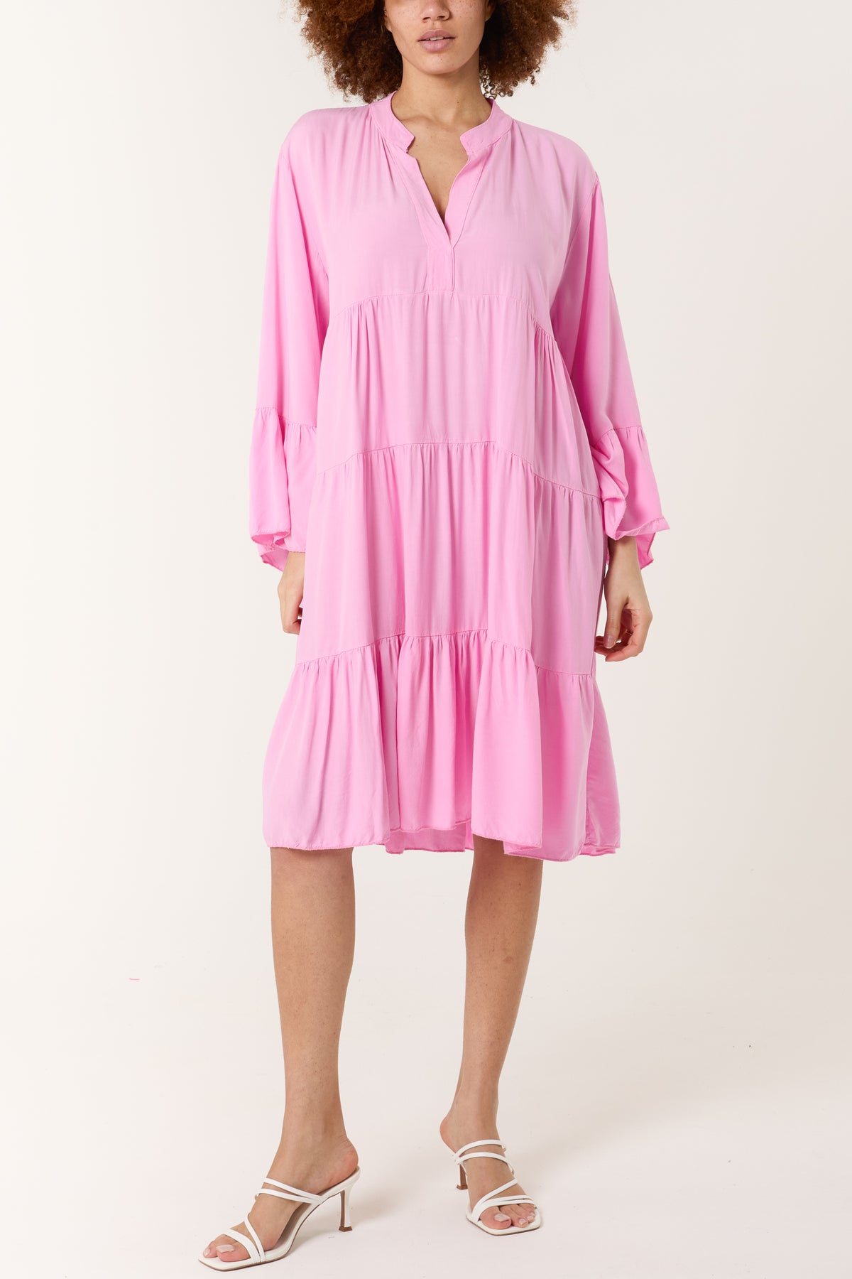 Flare Smock Dress