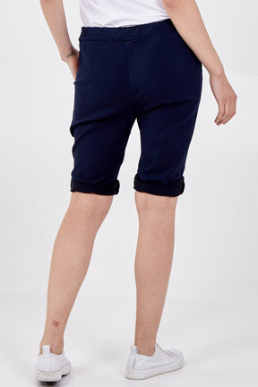 Magic Plain Drawstring Shorts