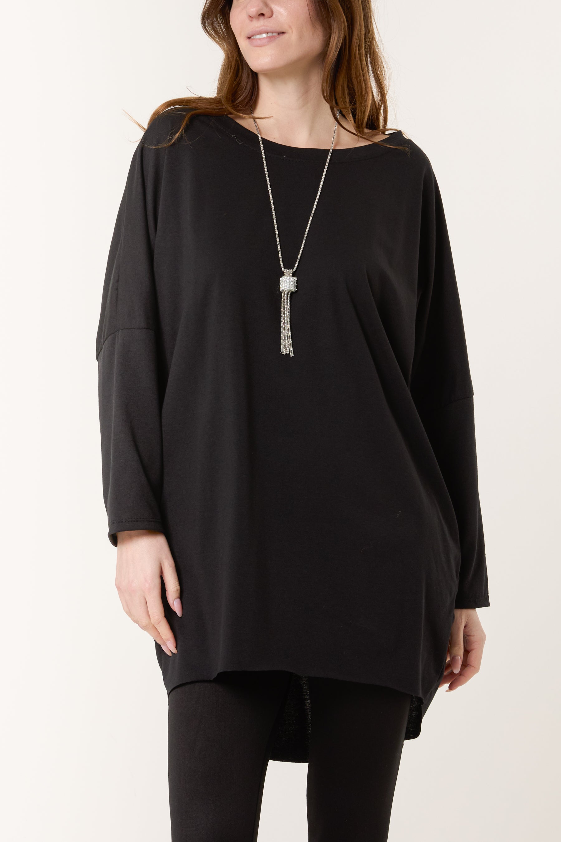 Oversized Necklace Top