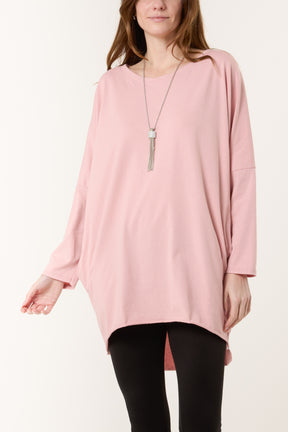 Oversized Necklace Top