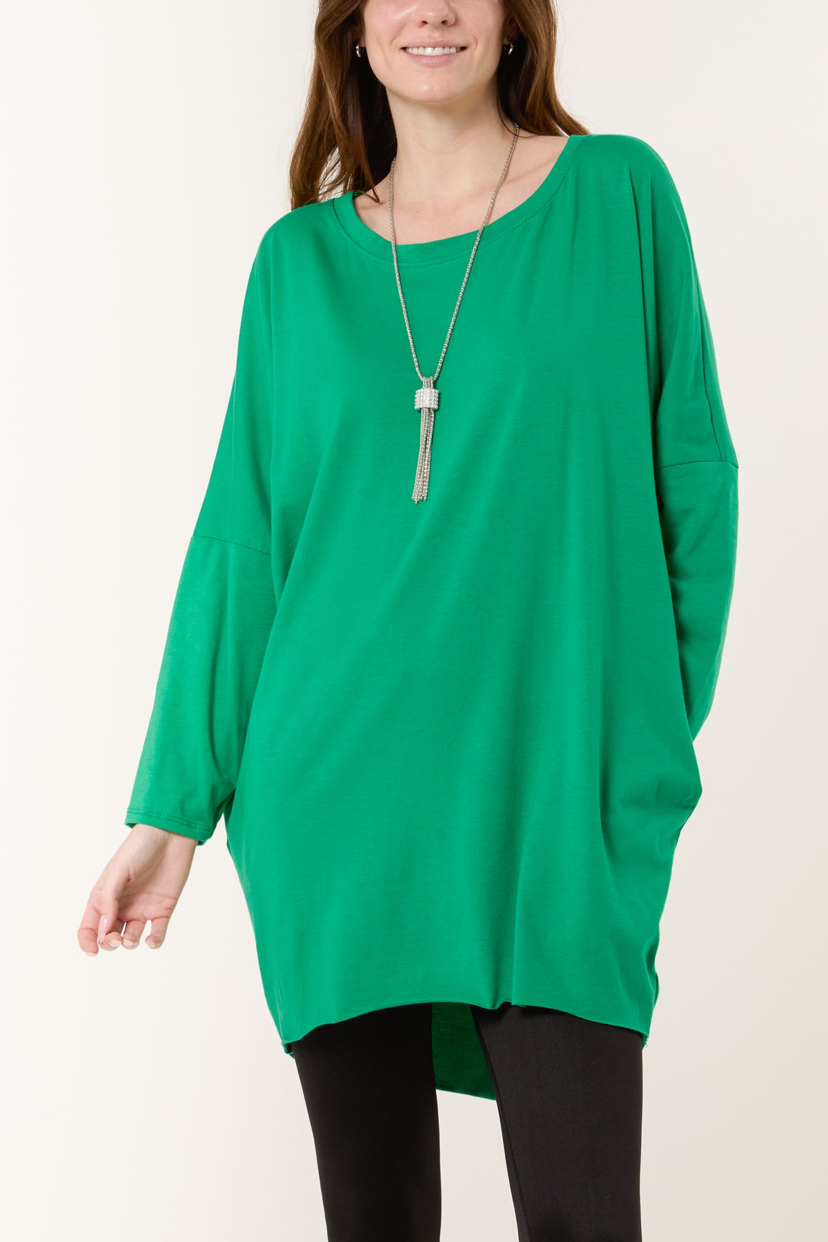 Oversized Necklace Top