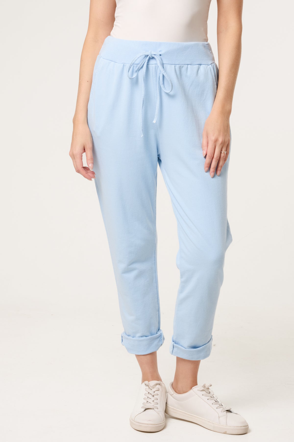 Plain Elasticated Joggers