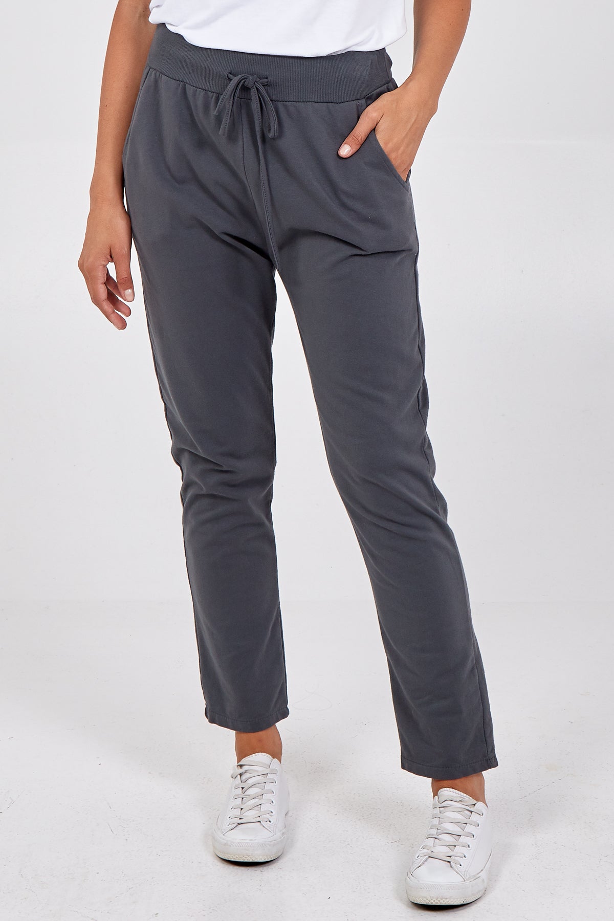 Plain Elasticated Joggers