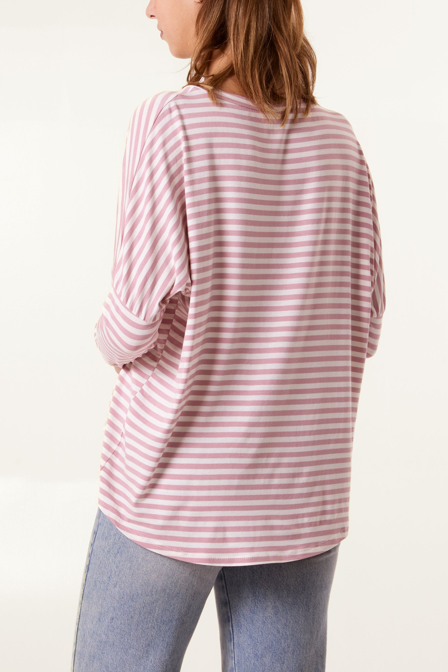 Breton Stripe Round Neck Top