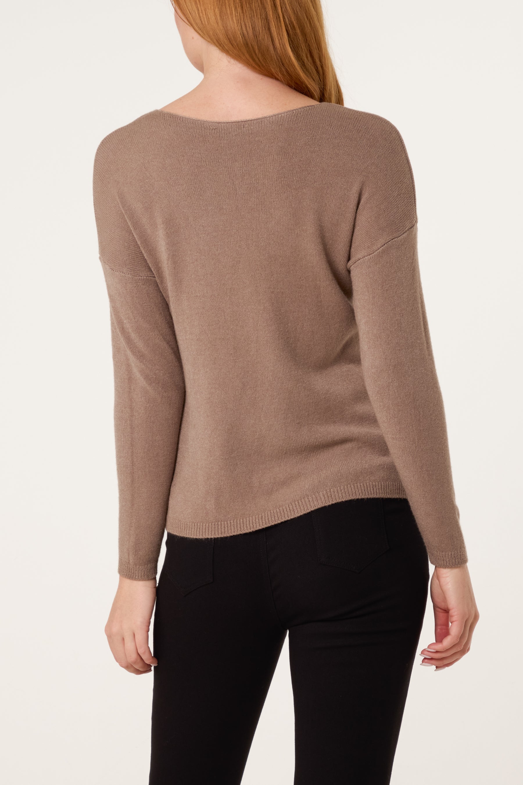 Ribbed Star Jumper