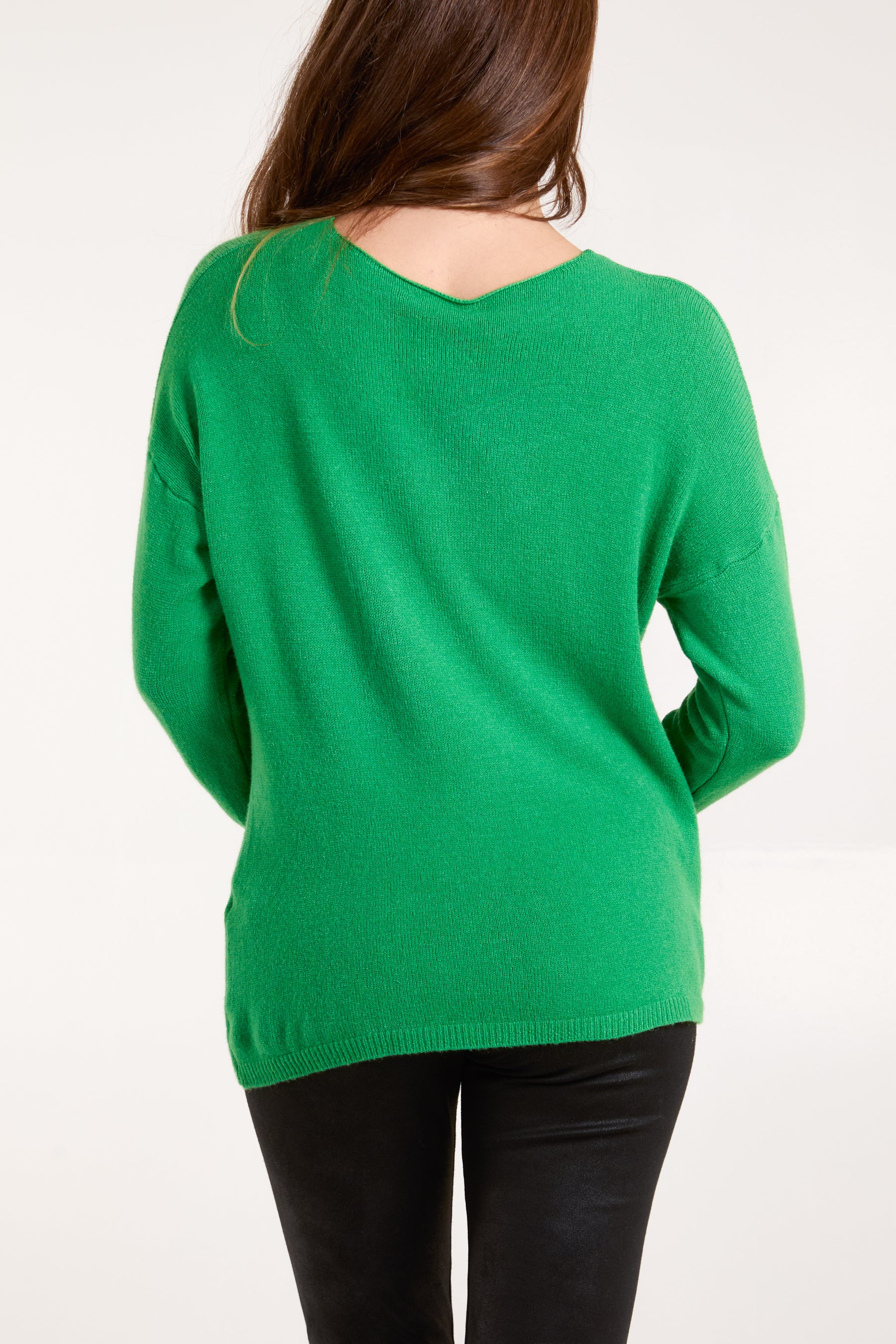 Ribbed Star Jumper