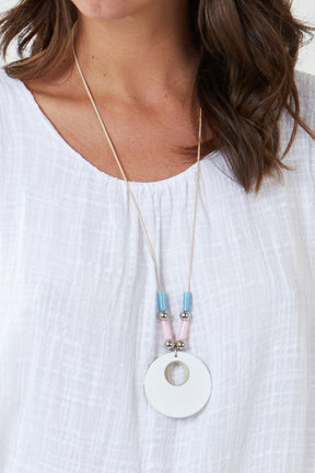 Double Layer Scoop Neck Necklace Vest
