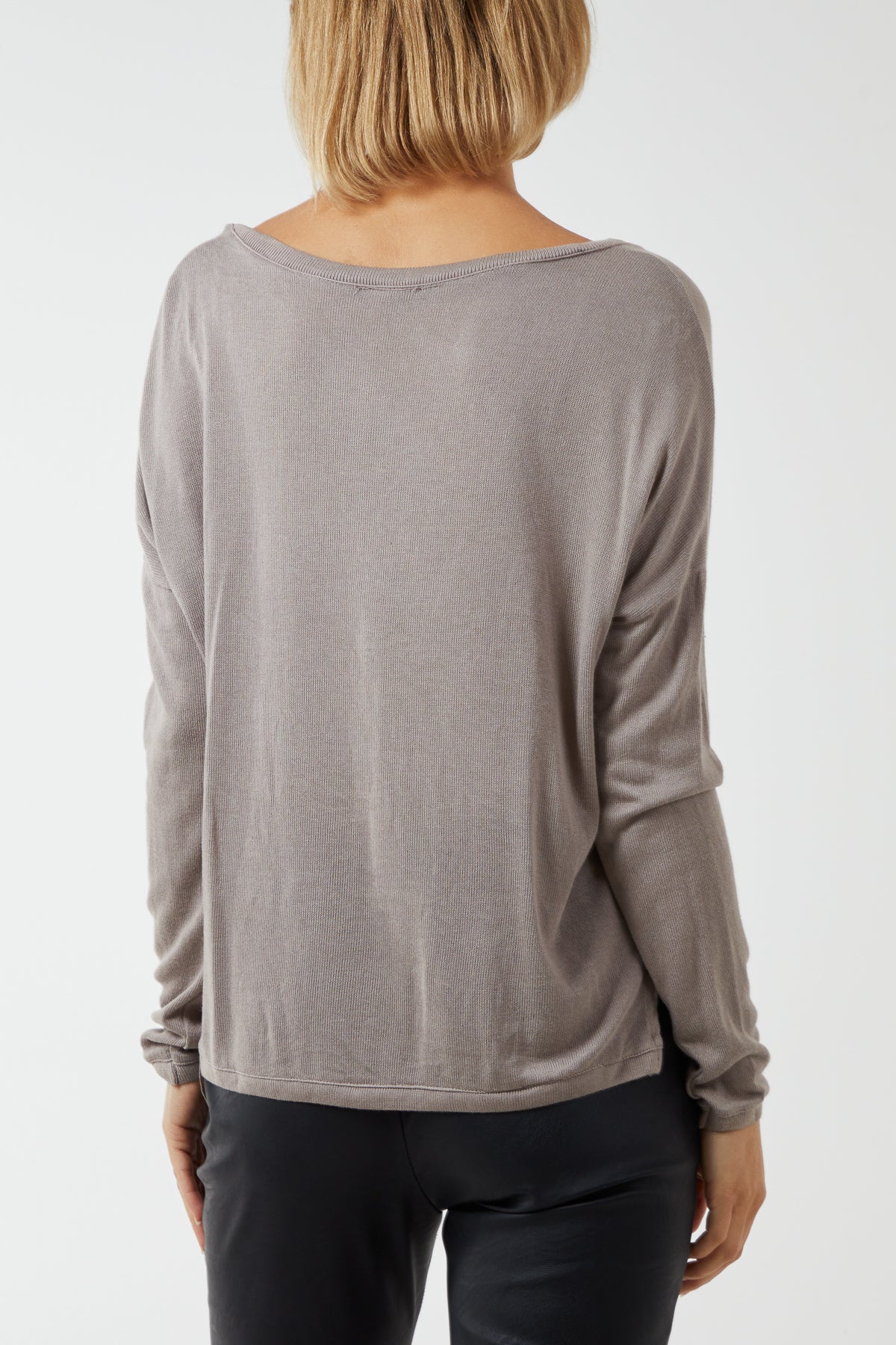 Fine Knit Button Cropped Cardigan