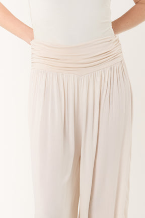 Harem Jersey Waistband Trousers