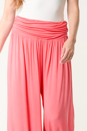 Harem Jersey Waistband Trousers