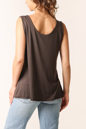 Double Layer Scoop Vest