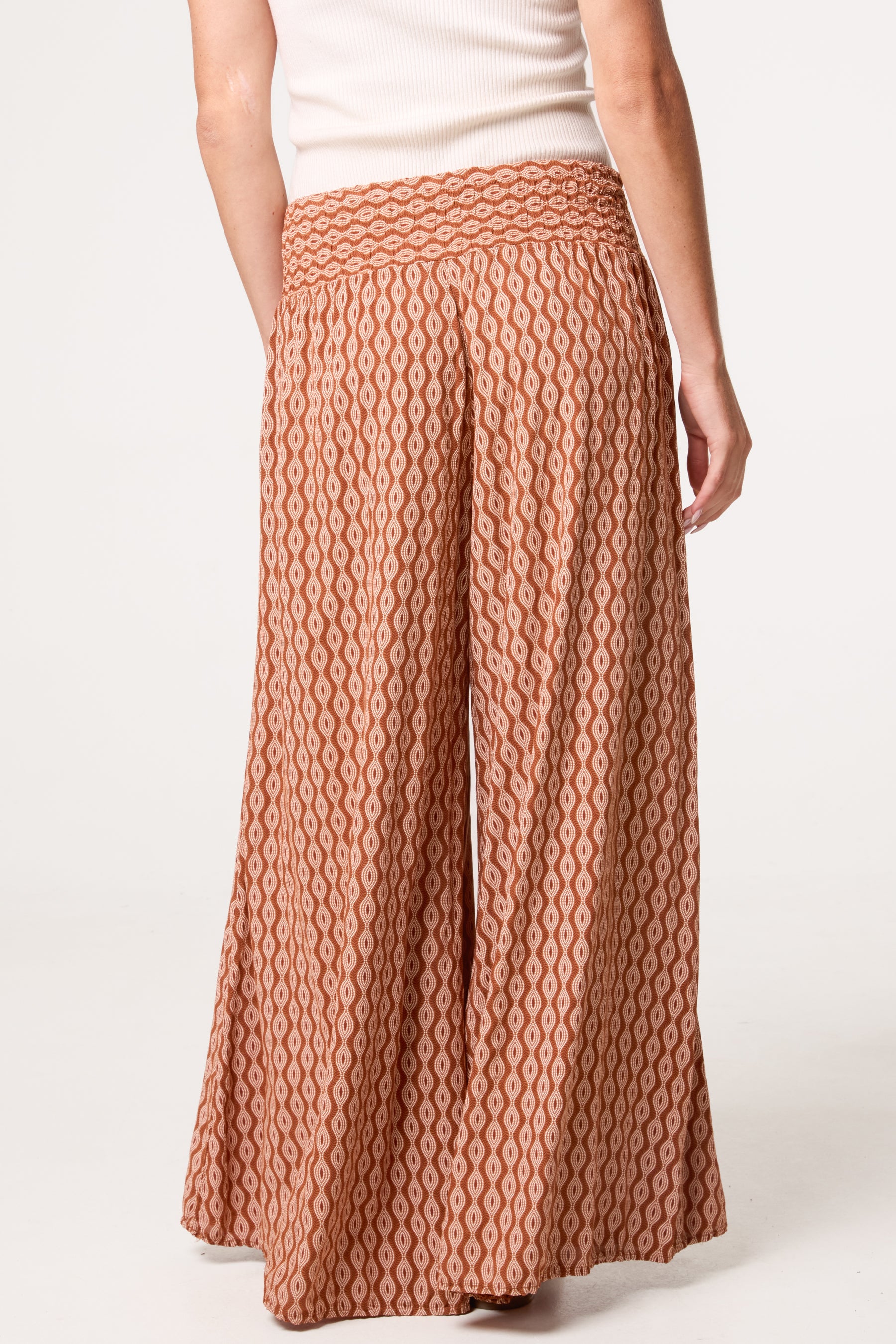 Floral Mandala Wide Leg Culottes