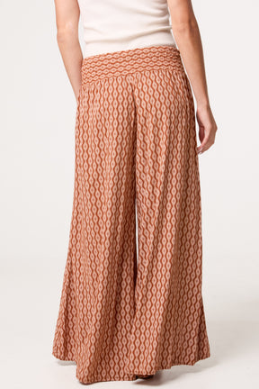 Floral Mandala Wide Leg Culottes