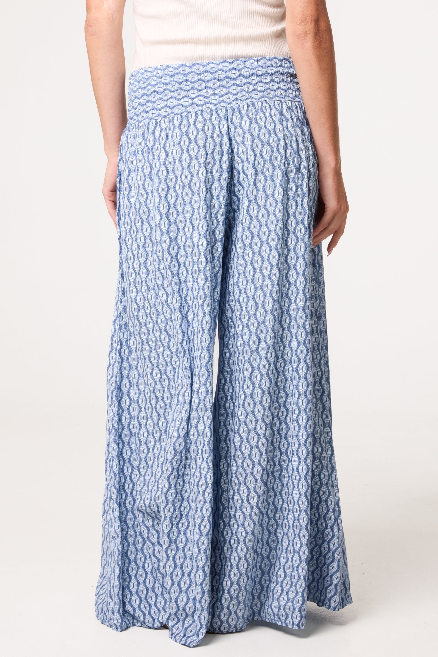 Floral Mandala Wide Leg Culottes