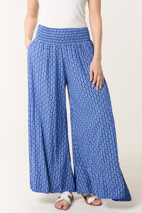 Floral Mandala Wide Leg Culottes