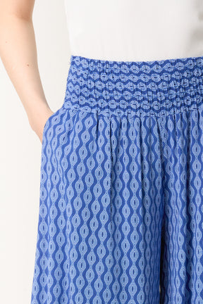 Floral Mandala Wide Leg Culottes