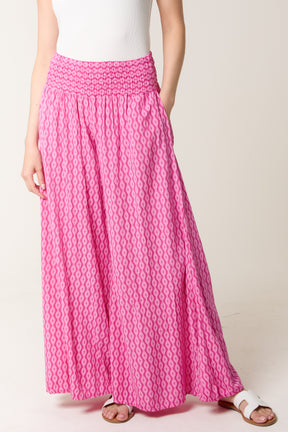 Floral Mandala Wide Leg Culottes