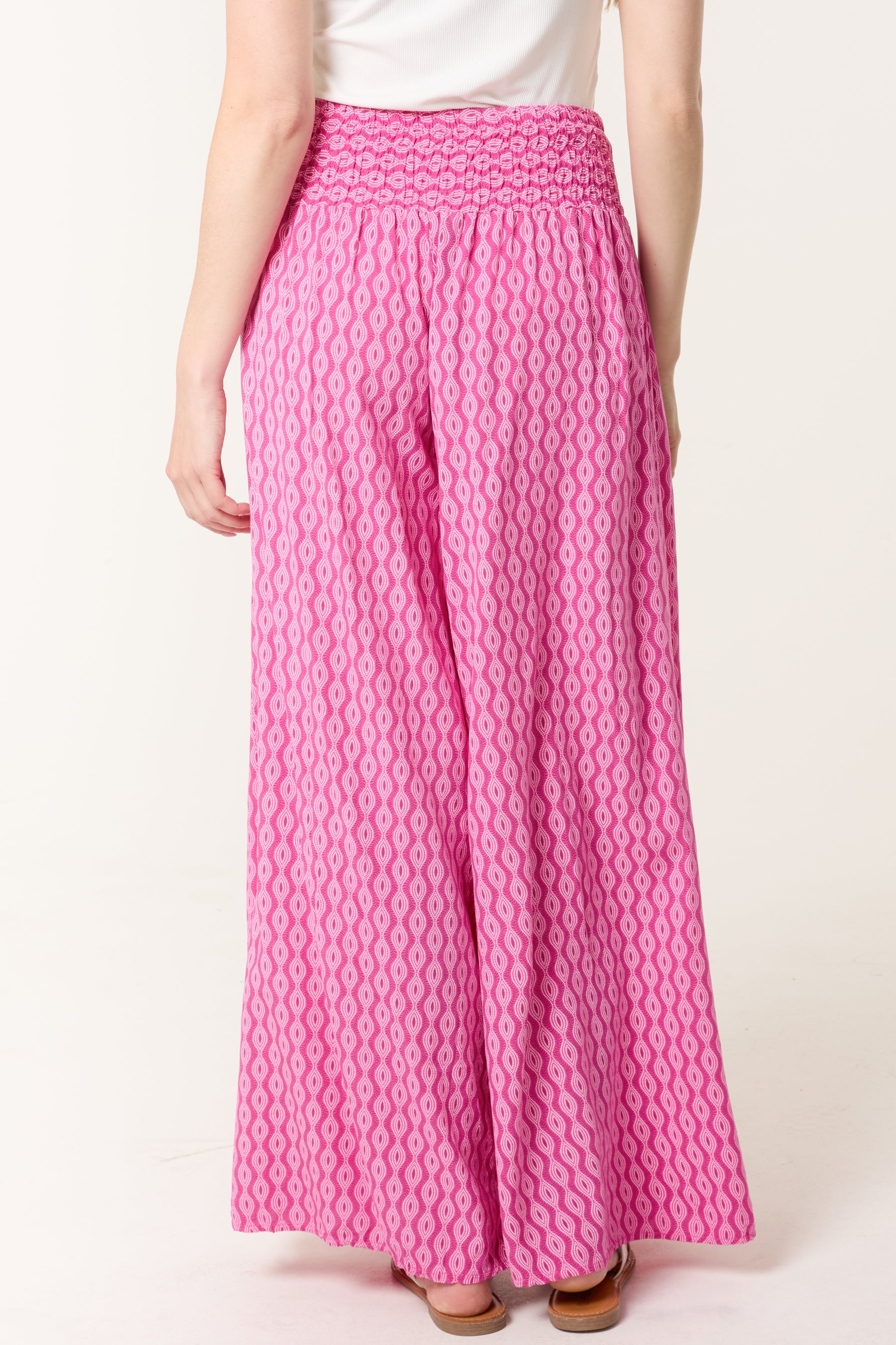 Floral Mandala Wide Leg Culottes