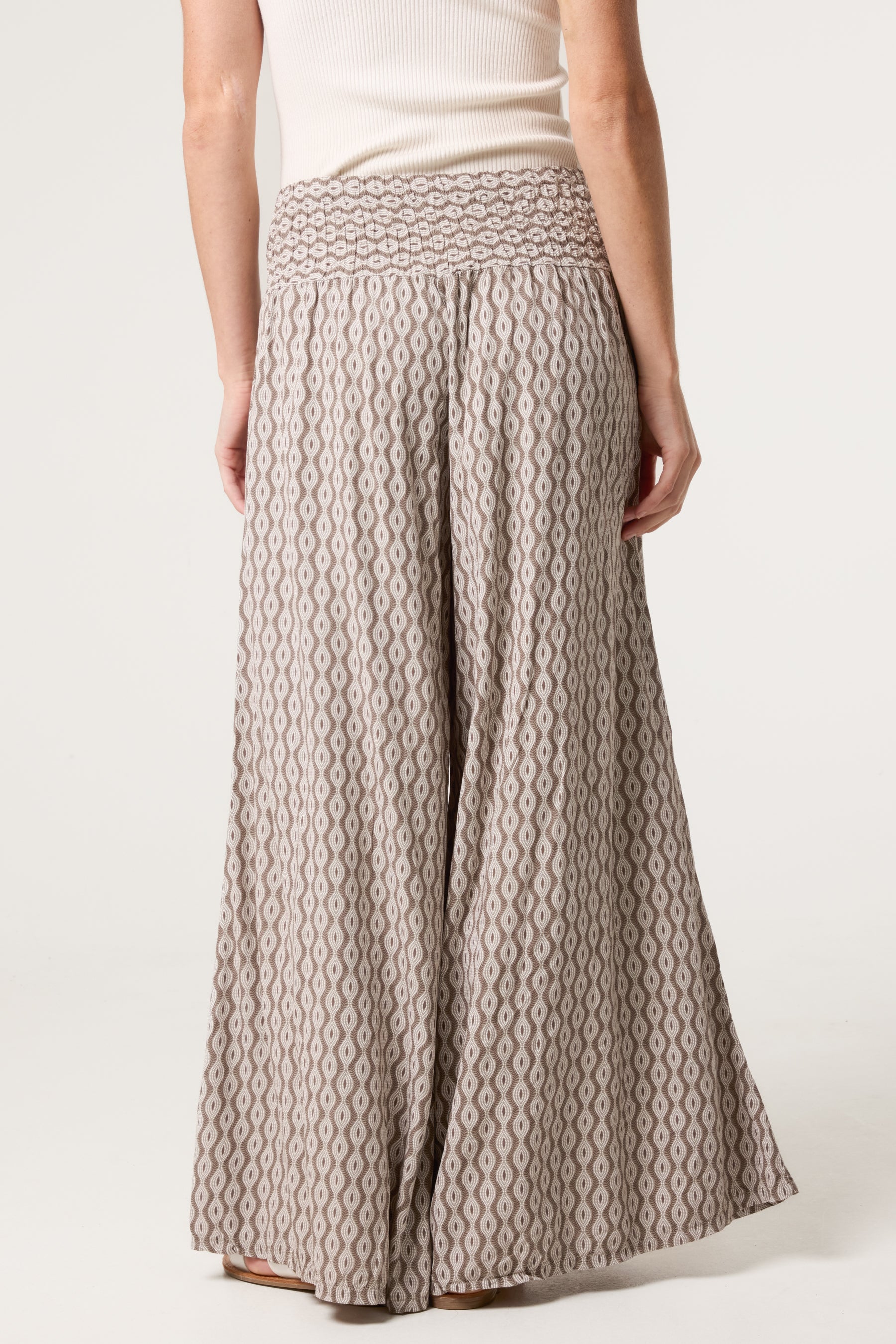 Floral Mandala Wide Leg Culottes