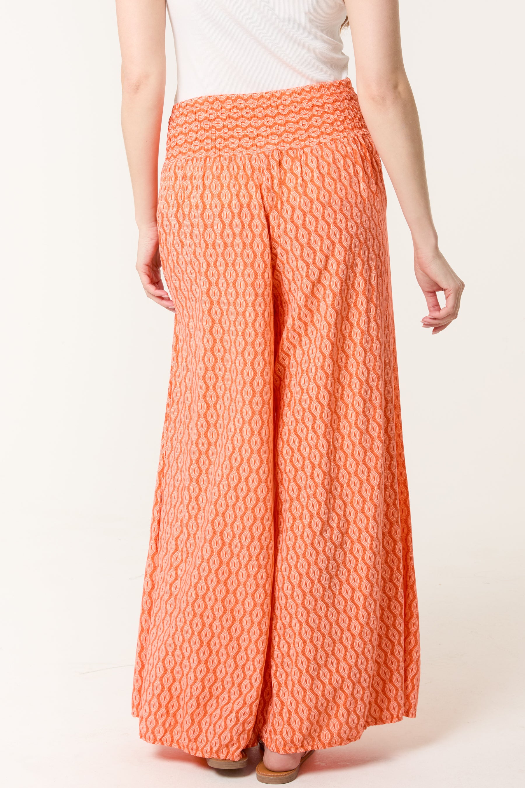 Floral Mandala Wide Leg Culottes