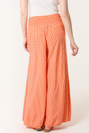 Floral Mandala Wide Leg Culottes