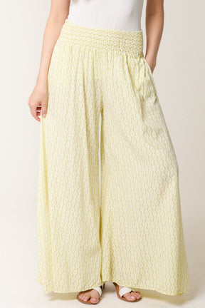 Floral Mandala Wide Leg Culottes