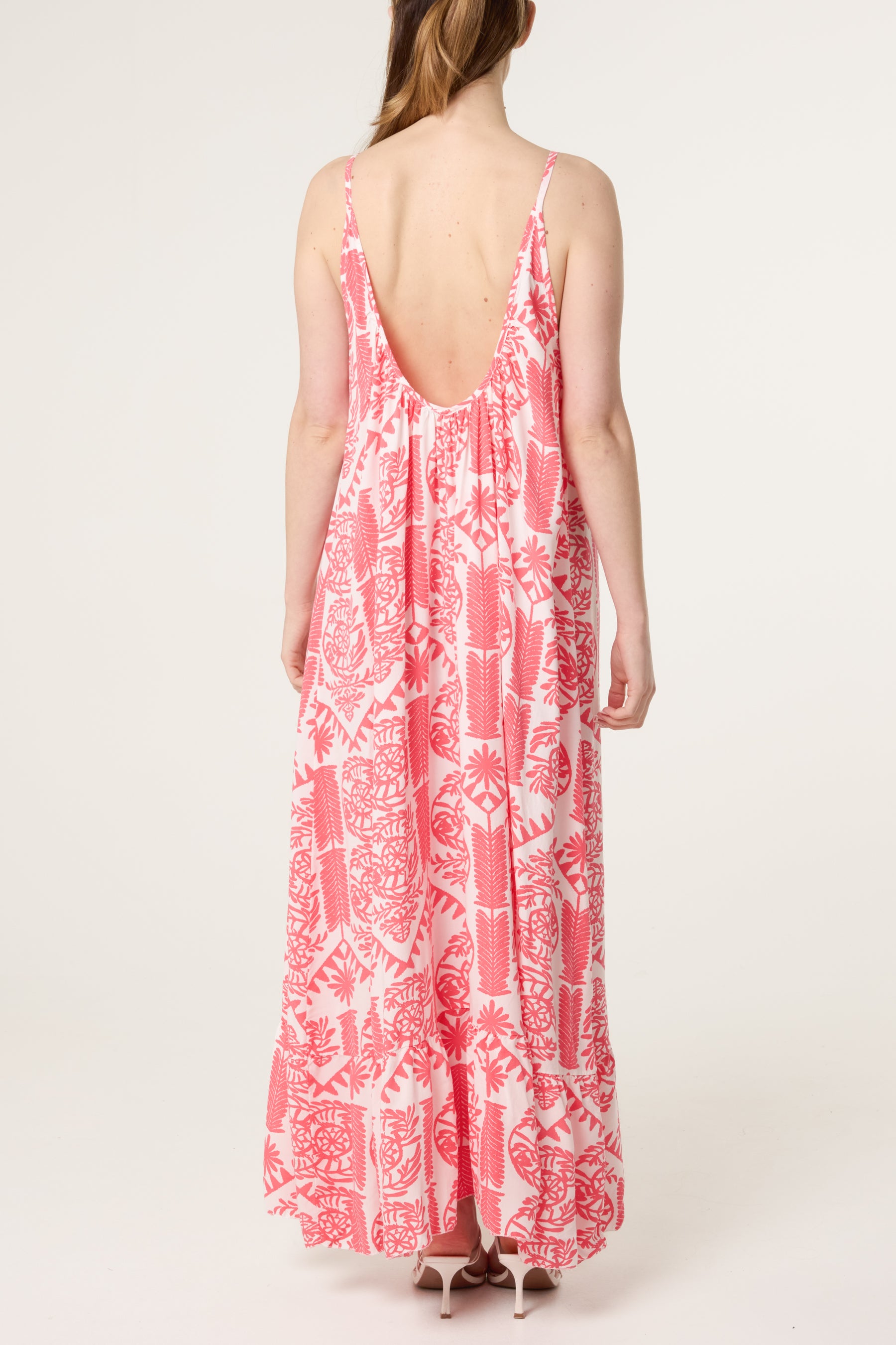 Baroque Cami Maxi Dress