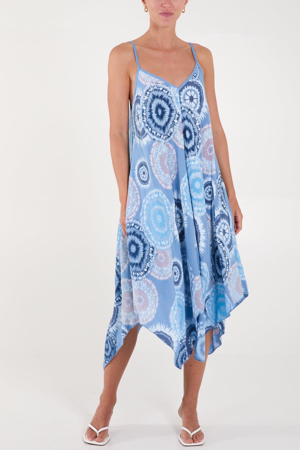 Kaleidoscope Hanky Hem Dress