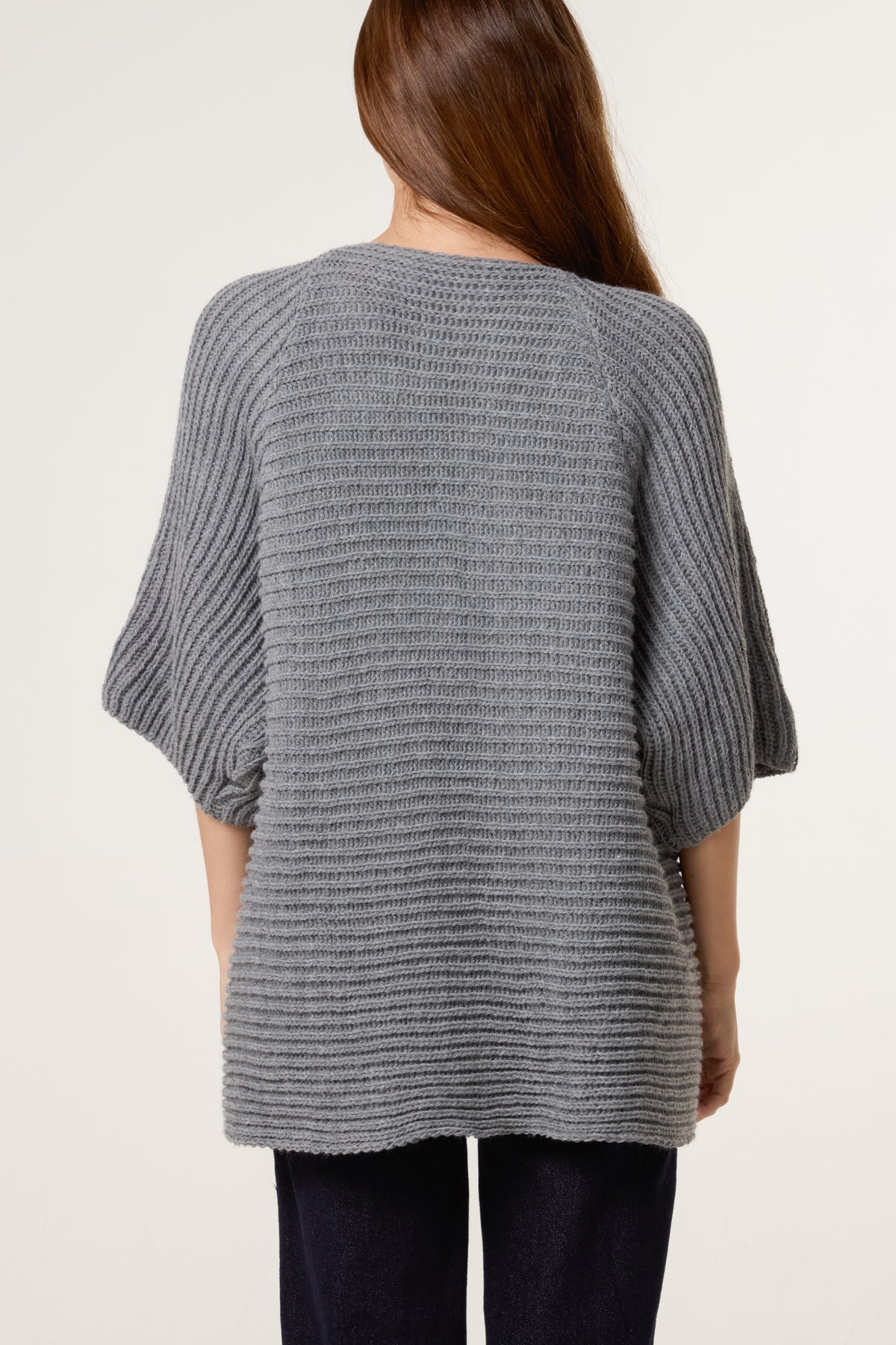 Knitted Kimono Jacket